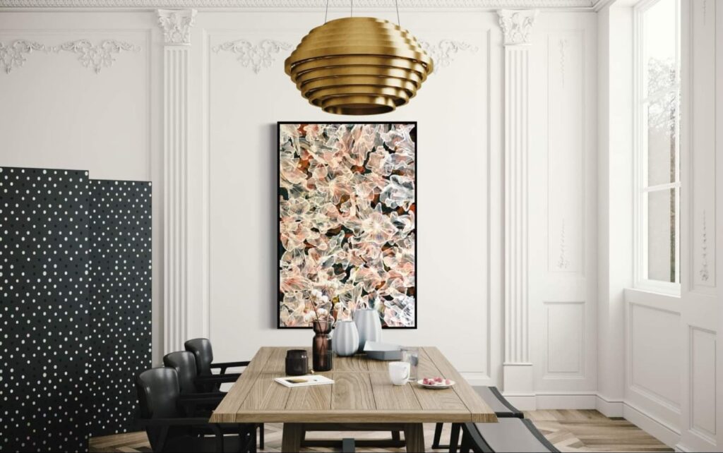 Wilson Lin painting for dinning room