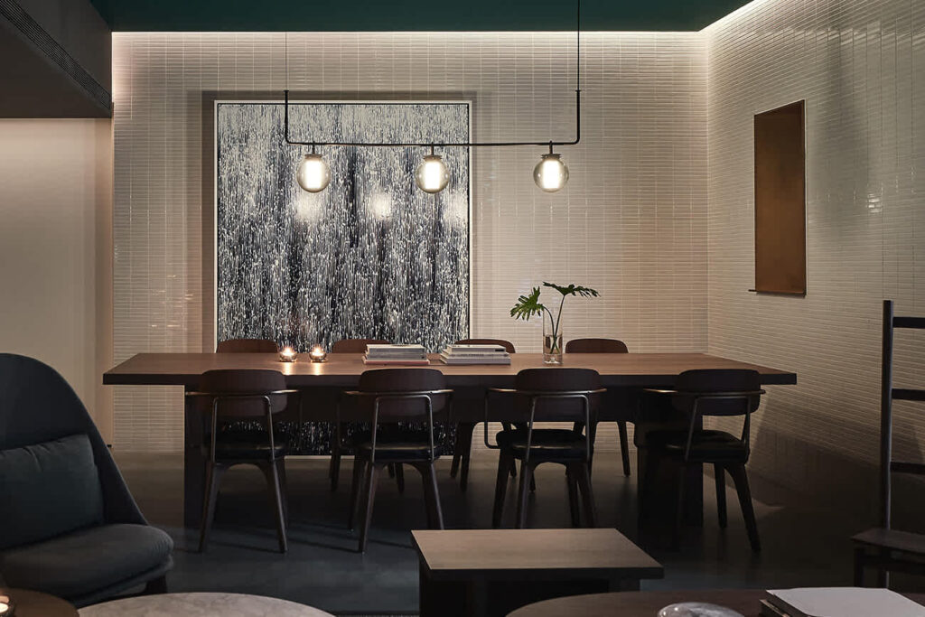 My work the main art piece for the lobby of the 5-star Kimpton Hotel Taipei